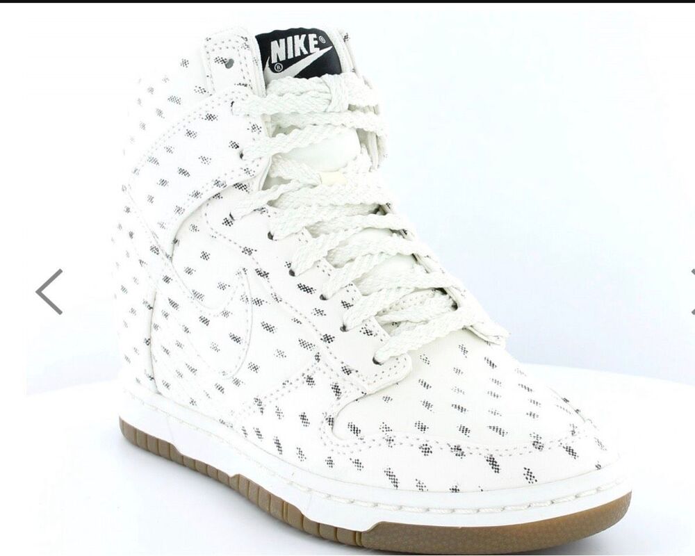 Nike Dunk Sky High BhM red dot Sneakers Womens 543258-004 Size US 10/42